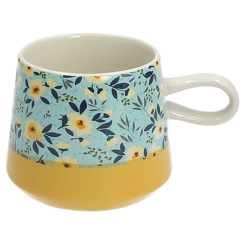 TEIERA CON TAZZA 'TEA FOR ONE' OCRA – STONEWARE – Andrea