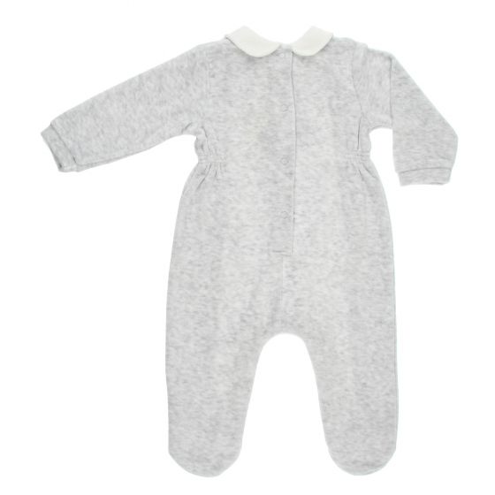 THUN Completo beige bimba con vestitino 6 mesi THUN & OVS ciniglia Teddy  bosco