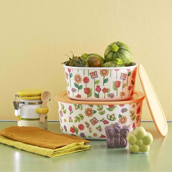 THUN Set 2 contenitori cucina Country